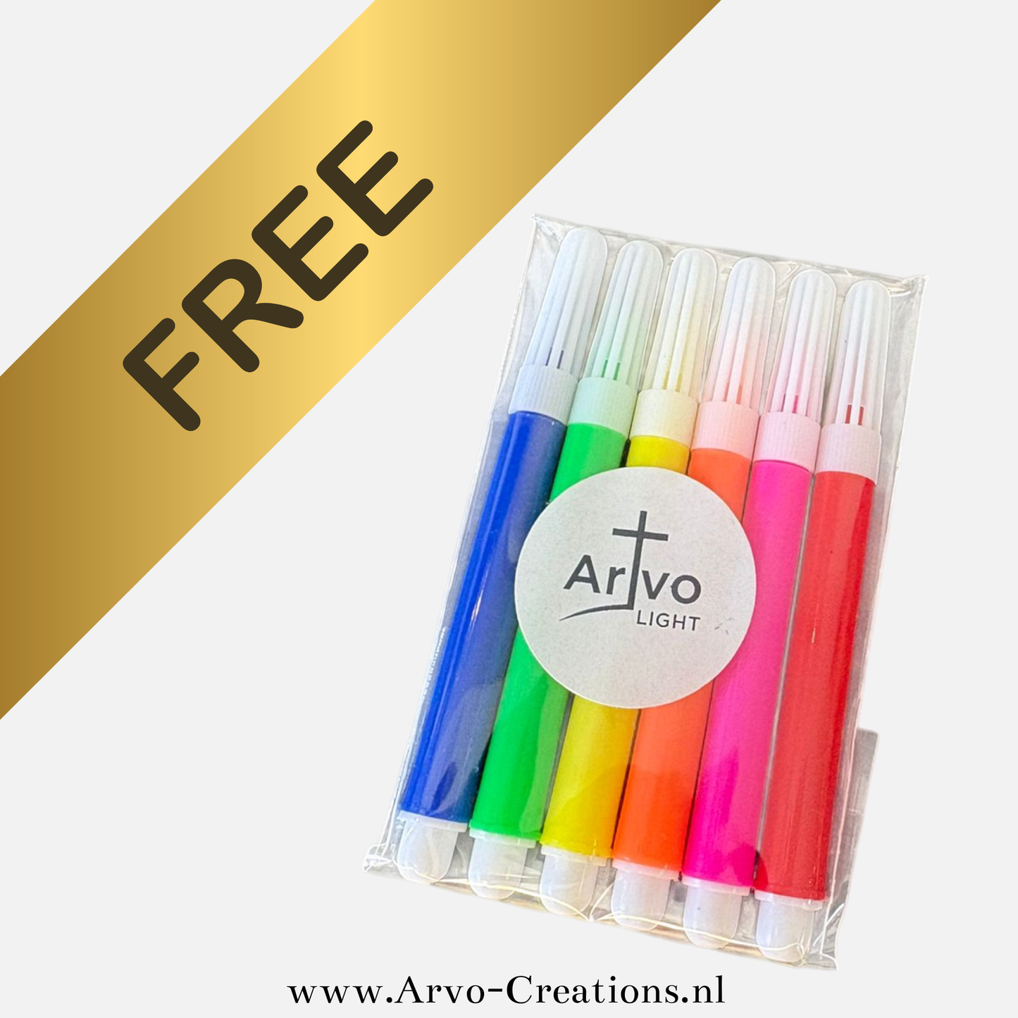 Pakje gratis stiften