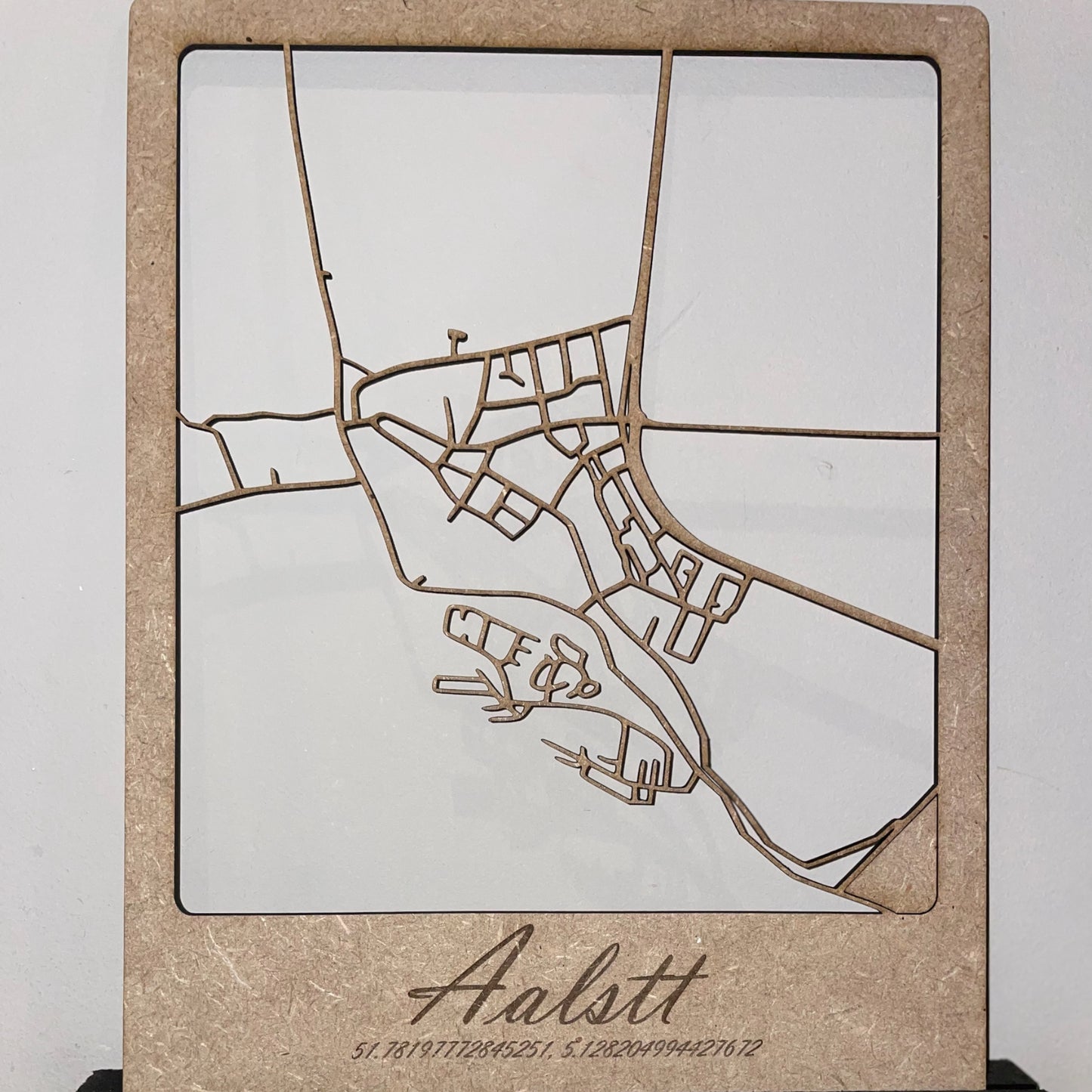 Stadskaart Aalst (Gelderland)