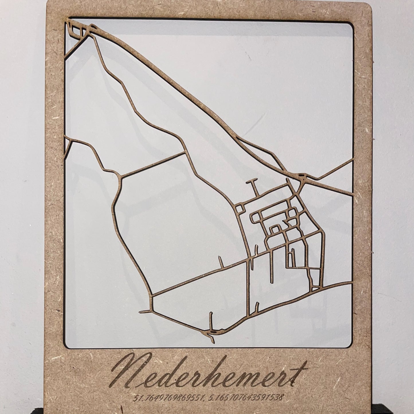 Stadskaart Nederhemert