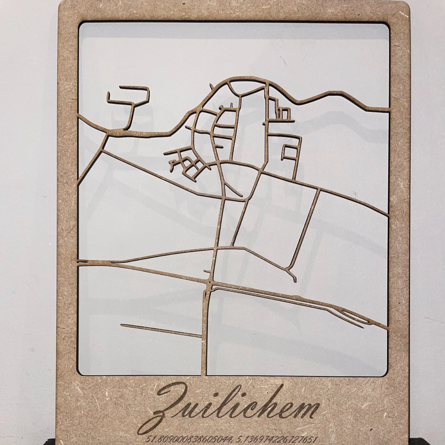 Stadskaart Zuilichem