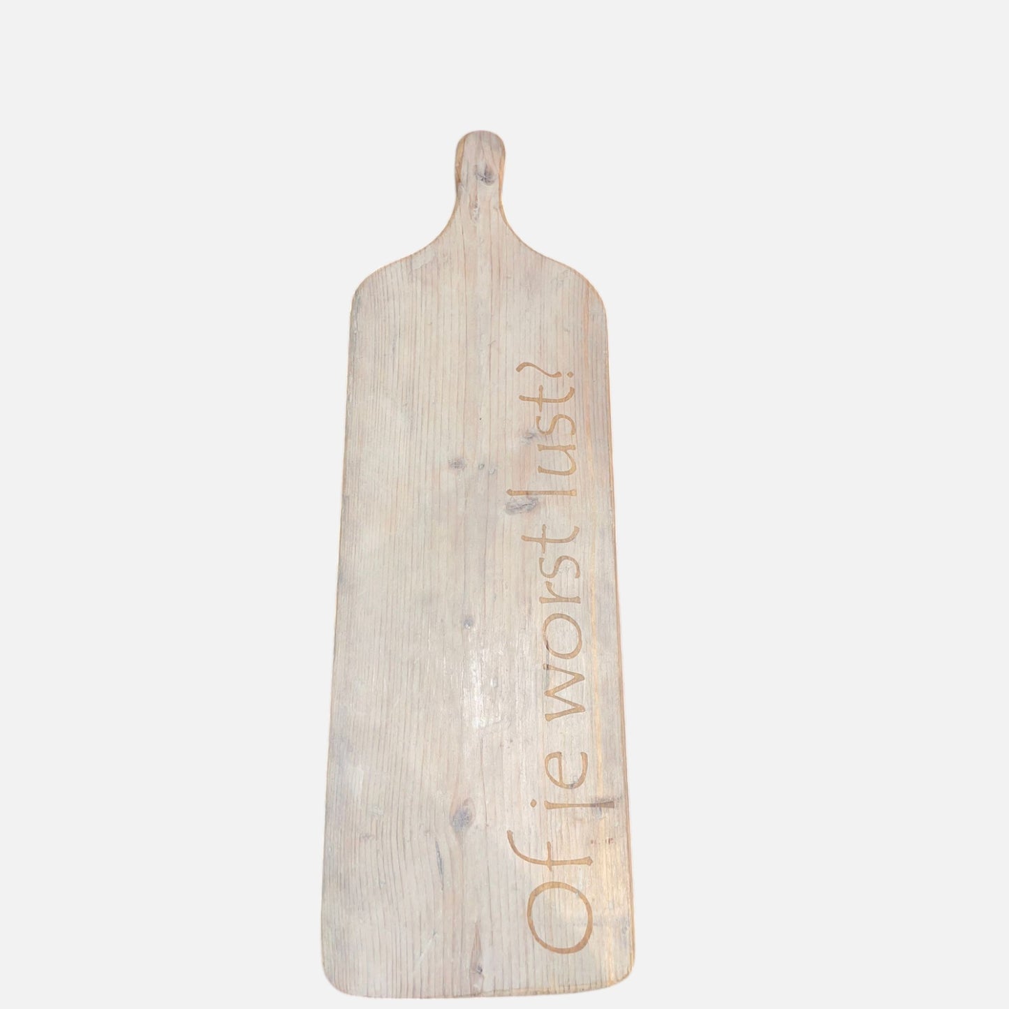 Borrelplank steigerhout of je worst lust