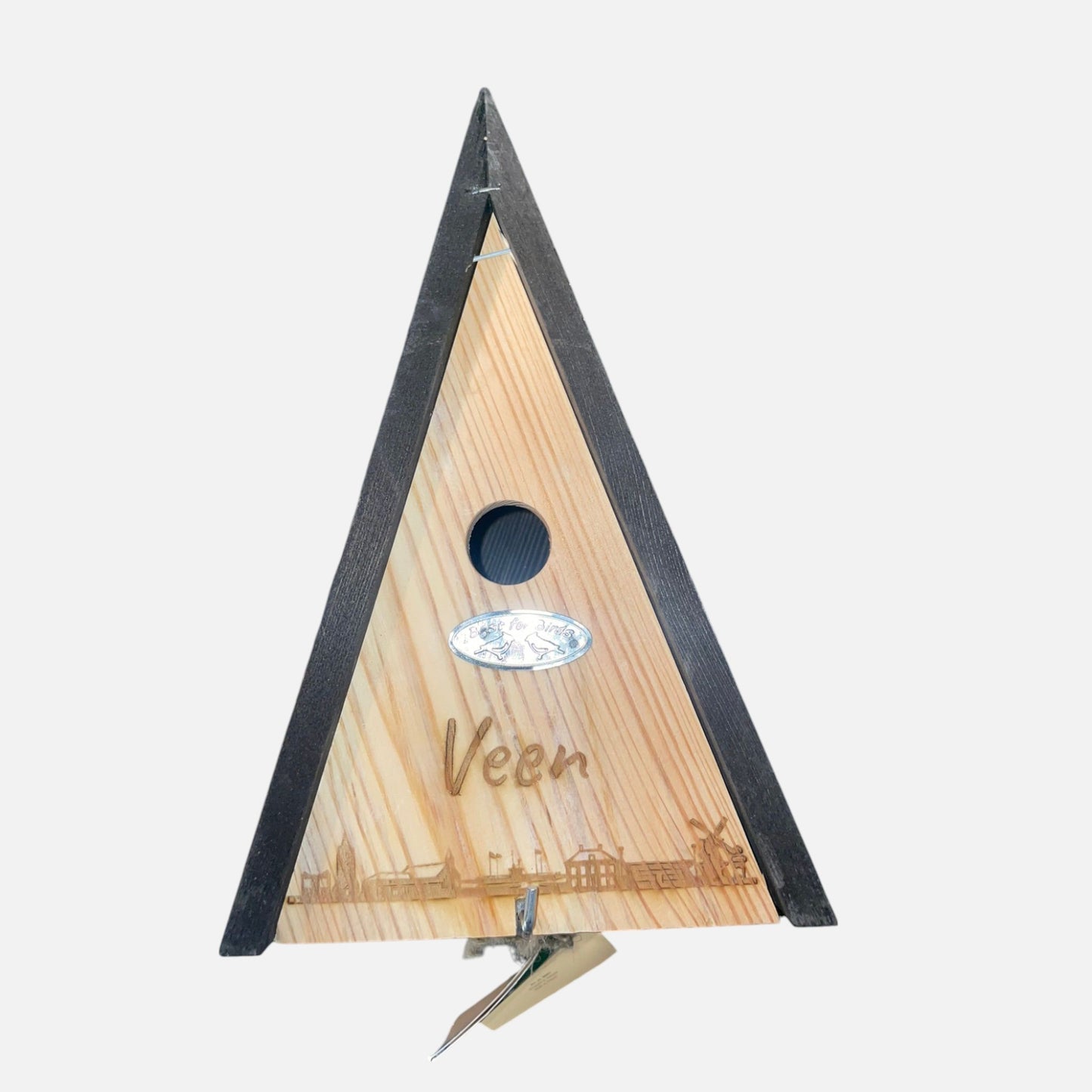 Vogelhuis met skyline Veen