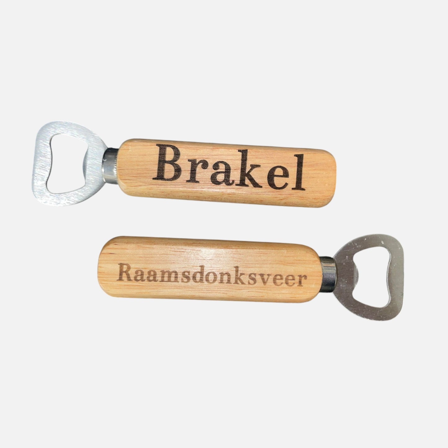 Bieropeners divers. Zet in het vakje neer welke je zou willen hebben!