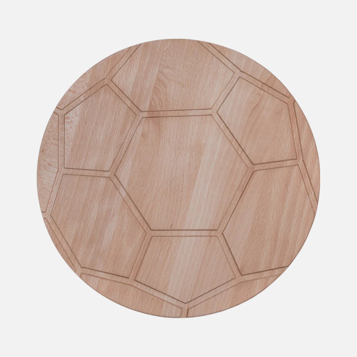 Borrelplank Luuk 36x2cm voetbal