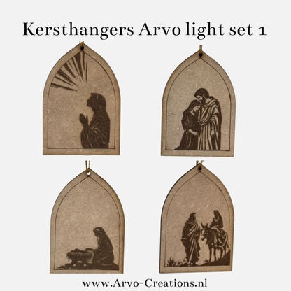 Kersthangers set 1