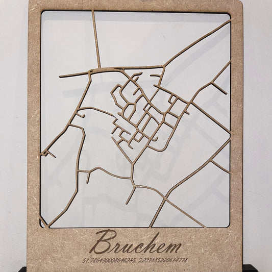 Stadskaart Bruchem