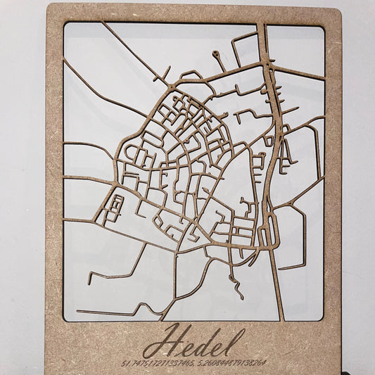 Stadskaart Hedel