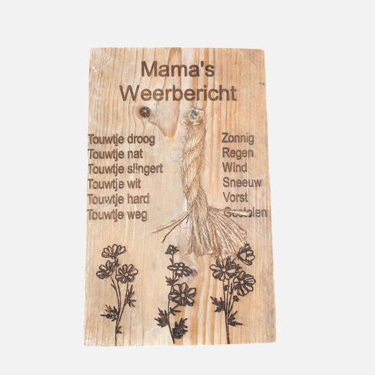 Mama's weerbericht