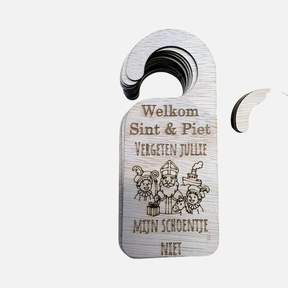 Sinterklaas deurhanger