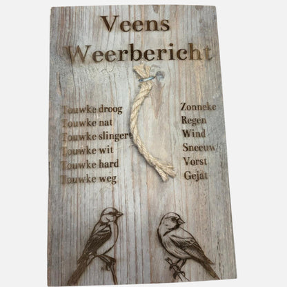 Weerberichten Diversen soorten