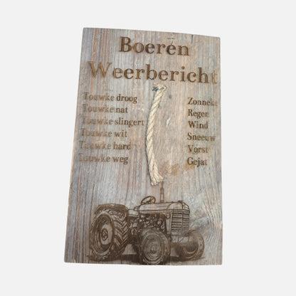 Weerberichten Diversen soorten