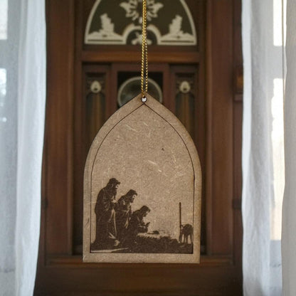 Kersthangers compleet set van 8 hangers