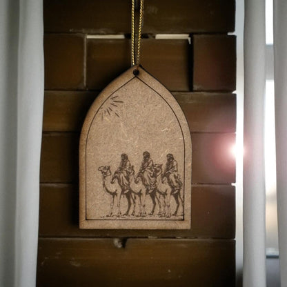 Kersthangers compleet set van 8 hangers