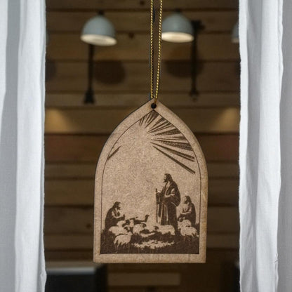 Kersthangers compleet set van 8 hangers