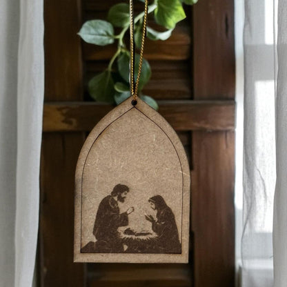 Kersthangers compleet set van 8 hangers