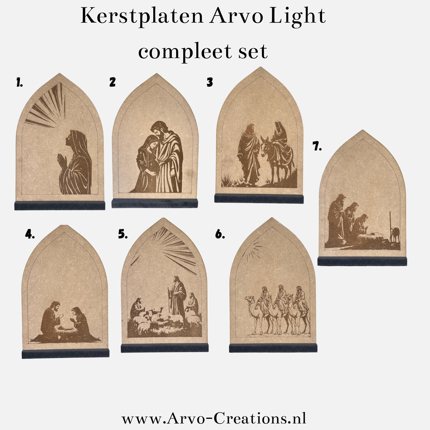 Grote kerstplaten kerstverhaal